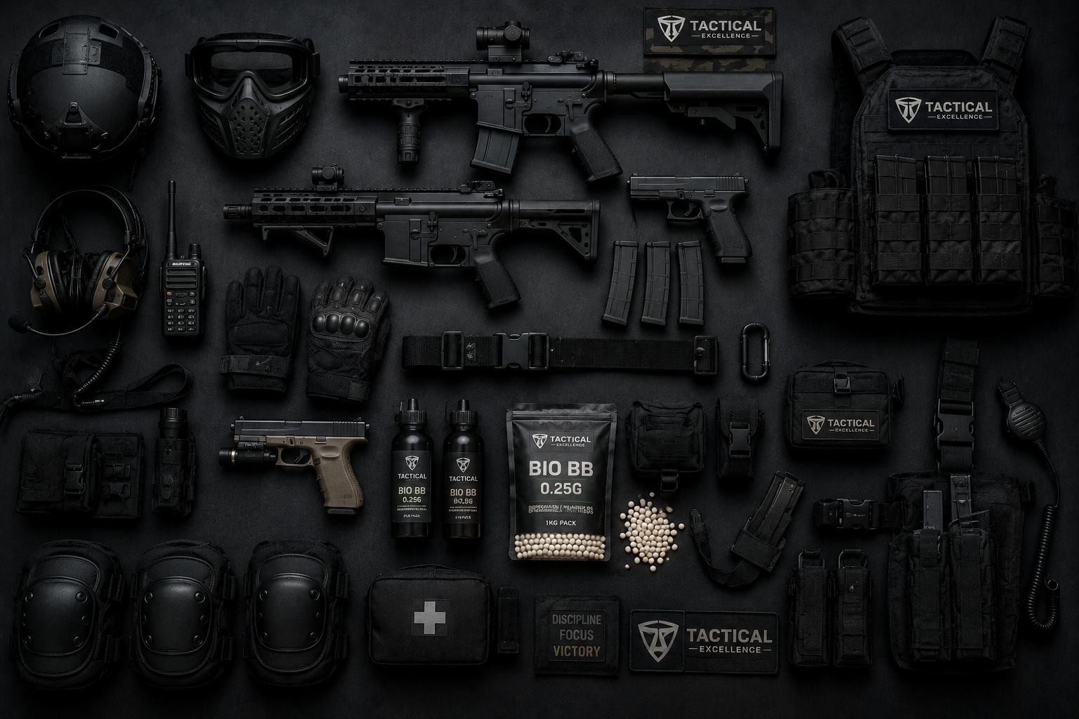 Peralatan Airsoft Leadership Mozaiq Future Academy