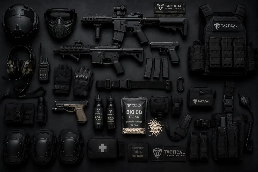 Peralatan Airsoft Leadership Mozaiq Future Academy