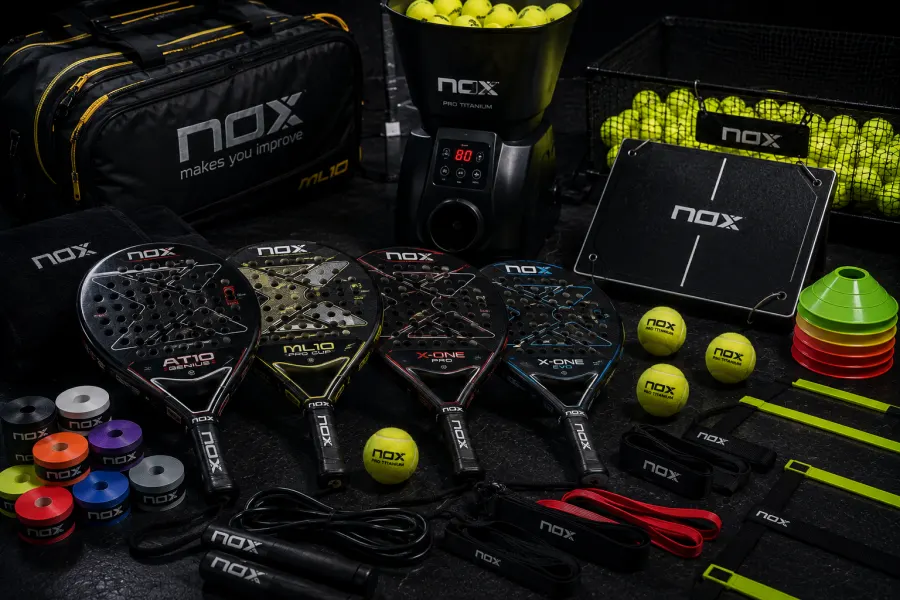 Peralatan padel untuk program Mozaiq Future Academy